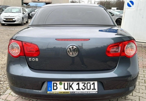 Volkswagen Eos cena 21900 przebieg: 195462, rok produkcji 2007 z Mrozy małe 596
